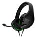 HP HyperX CloudX Stinger Core - Wireless Gaming Headset (Black-Green) - Xbox 4P5J0AA
