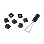 HP HyperX Full key Set Keycaps - PBT (Black) 519P1AA#ABA