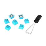 HP HyperX Rubber Keycaps - Gaming Accessory Kit - Blue (US Layout) 519U1AA#ABA