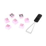 HP HyperX Rubber Keycaps - Gaming Accessory Kit - Pink (US Layout) 519U0AA#ABA