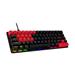 HP HyperX Rubber Keycaps - Gaming Accessory Kit - Red (US Layout) 519T6AA#ABA