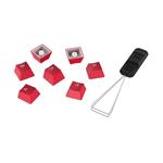 HP HyperX Rubber Keycaps - Gaming Accessory Kit - Red (US Layout) 519T6AA#ABA