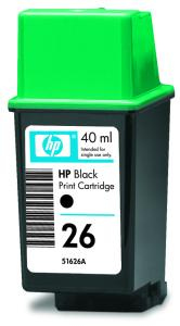 HP Ink Cartridge Black for HP DeskJet 400, 5XX Series (40ml) 51626AE