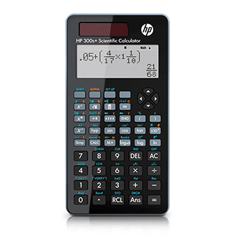 HP Kalkulačka HP-300SPLUS/INT BX, čierna, vedecká
