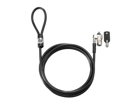 HP Keyed Cable Lock - Bezpečnostní kabelový zámek - 1.83 m - pro HP 245 G7, 340 G5; Elite Slice G2; T1A62AA