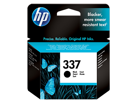 HP No. 337 Black Inkjet Print Cartridge (11 ml) C9364EE