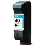 HP No. 40 Ink Cartridge Black for HP DeskJet 1200C (42ml) 51640AE