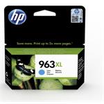HP originál ink 3JA27AE, HP 963, cyan, 1600str., 22.92ml, high capacity, HP Officejet Pro 9010, 901