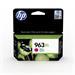 HP originál ink 3JA28AE, HP 963, magenta, 1600str., 22.92ml, high capacity, HP Officejet Pro 9010,