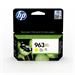 HP originál ink 3JA29AE, HP 963, yellow, 1600str., 22.92ml, high capacity, HP Officejet Pro 9010, 9