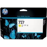 HP originál ink B3P21A, No.727, yellow, 130ml, HP DesignJet T1500, T2500, T920