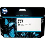 HP originál ink B3P22A, No.727, matte black, 130ml, HP DesignJet T1500, T2500, T920