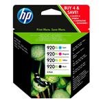 HP originál ink C2N92AE#301, CMYK, No.920XL, blister, HP