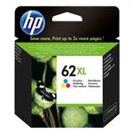 HP originál ink C2P07AE, HP 62XL, color, 415str., HP ENVY 5540 AIO, 5640 AIO, 7640 AIO, OJ 5740 AIO