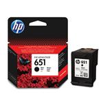 HP originál ink C2P10AE, HP 651, black, 600str., HP DeskJet IA 5645, 5575, Officejet 202, 252 Mobil
