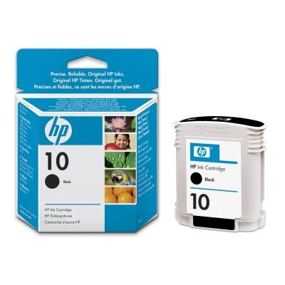 HP originál ink C4844A, HP 10, black, 1400str., 69ml, HP DeskJet 2xxx, Business InkJet 2xxx, Design