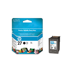 HP originál ink C8727AE, HP 27, black, 10ml, HP DeskJet 3420, 3325, 3520, 3550, 3650 C8727AE#UUQ