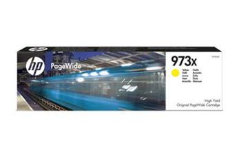 HP originál ink F6T83AE, HP 973X, yellow, 7000str., 82ml, HP PageWide Pro 452, Pro 477