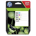 HP originál ink N9J73AE, HP 364 Combo pack, CMYK, blister, HP Combo-pack,B8550,C5380,D5460