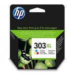 HP originál ink T6N03AE, HP 303XL, color, blister, 415str., high capacity, HP ENVY Photo 6230, 7130 T6N03AE#301