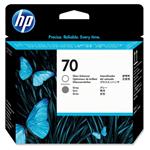 HP originál tlačová hlava C9410A, No.70, grey, HP DesignJet Z3100