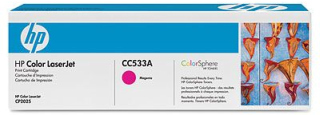 HP originál toner CC533A, magenta, 2800str., HP Color LaserJet CP2025, CM2320