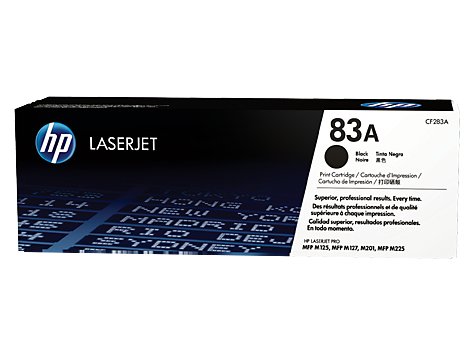 HP originál toner CF283A, black, 1500str., HP 83A, HP LJ Pro M201dw,201n,MFP M125a,125nrw,127fn,225