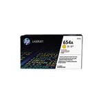 HP originál toner CF332A, yellow, 15000str., HP 654A, HP Color LaserJet Enterprise M651dn, M651n, M