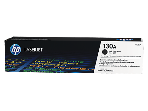 HP originál toner CF350A, black, 1300str., HP 130A, HP Color LaserJet Pro M176n, M177fw, 300g