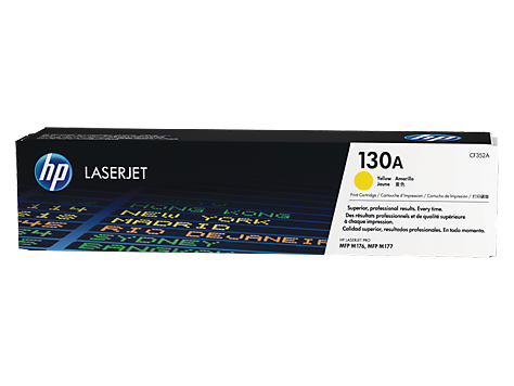 HP originál toner CF352A, yellow, 1000str., HP 130A, HP Color LaserJet Pro M176n, M177fw, 300g