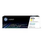 HP originál toner CF542X, yellow, 2500str., HP 203X, high capacity, HP Color LaserJet Pro M254dw, nw, M280nw,