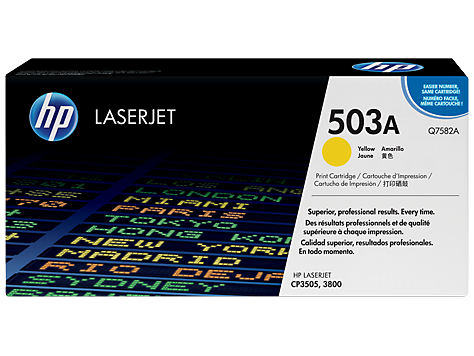 HP originál toner Q7582A, yellow, 6000str., HP 503A, HP Color LaserJet 3800, n, dn, dtn