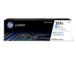 HP originál toner W2211A, cyan, 1250str., HP 207A, HP Color LaserJet Pro M255, MFP M282, M283