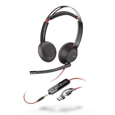 HP Poly BW 5220 USB-C HS +3.5mmP +USB-C/A 8X231AA