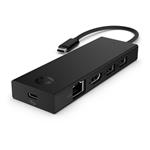HP Portable USB-C 4K HDMI Hub BR1U0UT