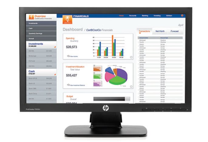 HP ProDisplay P203 20-inch monitor X7R53AA#ABB