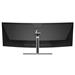 HP S430c/ 43,4" SVA/ 3840x1200/ 60Hz/ 5ms/ 350 cd/m2 / HDMI/ DP/ USB-C/ matný/ černý + stříbrný 5FW74AA