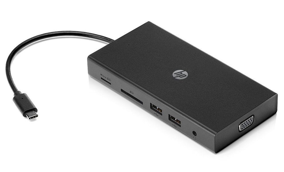 HP Travel USB C Multi Port Hub 1C1Y5AA 1C1Y5AA#ABB