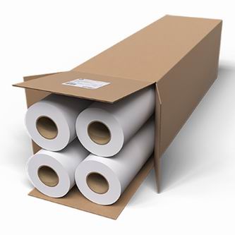 HP Universal Bond Paper MULTIPACK, 106 microns (4.2 mil) • 80 g/m2 (21 lbs) • 610 mm x 45.7 m , 4x Q1396A - 4 rol A6DE8A