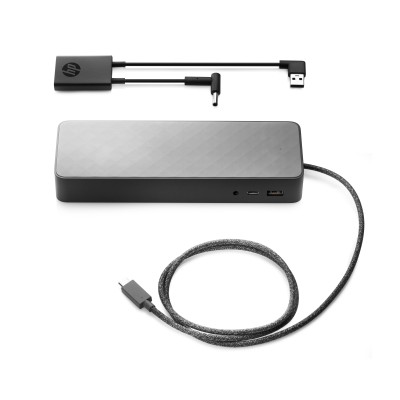 HP Universal - Dokovací stanice - USB-C - 2 x DP - GigE - 90 Watt - s adaptér 4,5 mm - EU - pro Eli 2UF95AA#ABB