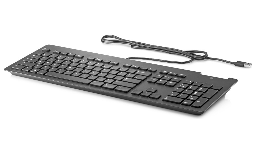 HP USB Business Slim Smartcard Klávesnice Z9H48AA Z9H48AA#AKB