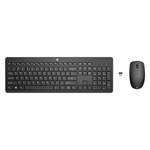 HP Wireless Keyboard & Mouse, Sada klávesnica s bezdrôtovou optickou myšou, AAA, CZ/SK, multime 18H24AA