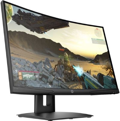 HP X24c Curved Gaming Monitor 9FM22AA#ABB