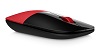 HP Z3700 Wireless Mouse - Cardinal Red V0L82AA#ABB