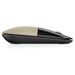 HP Z3700 Wireless Mouse - Gold X7Q43AA#ABB