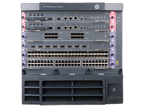 HPE 12504 AC Switch Chassis JC654A
