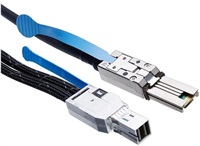 HPE 2.0m External Mini SAS High Density to Mini SAS Cable (to connect ext SAS LTO tapes to E208e-pH241HBA) 716191-B21