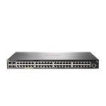 HPE Aruba 2930F 48G PoE+ 4SFP+ - Přepínač - L3 - řízený - 48 x 10/100/1000 (PoE+) + 4 x 1 Gigabit / JL558A