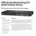 HPE Aruba Networking CX 6000 24G 4SFP Switch R8N88B
