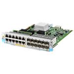 HPE - Expanzní modul - Gigabit Ethernet (PoE+) x 12 + Gigabit SFP x 12 - pro HPE Aruba 5406R zl2, 5 J9989A